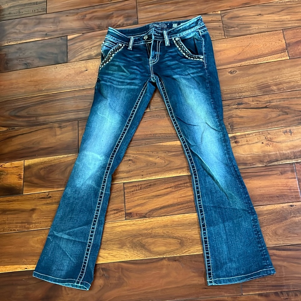 Miss me vintage jeans, waist size 27, low rise
